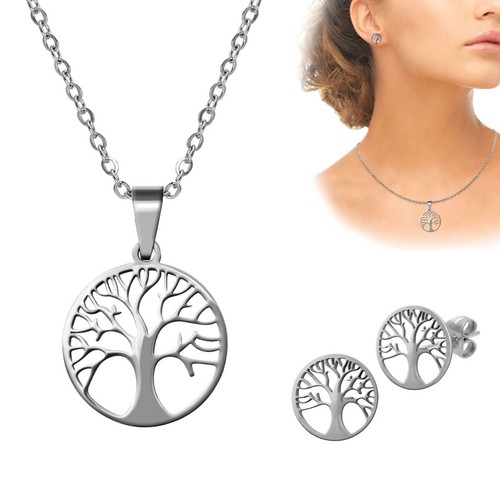 Damen schmuckset aus edelstahl - schmuckset,