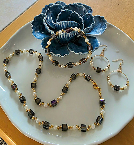 Schmuckset halskette - schmuckset, +
