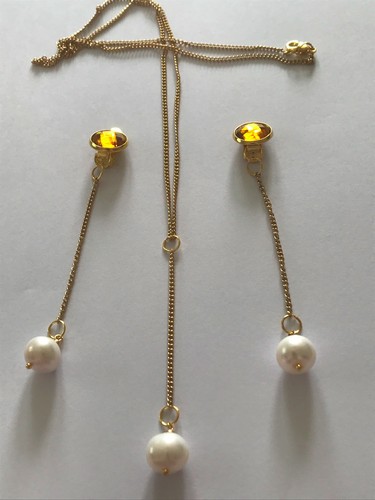 Ohrclips kette mit - ohrclips/kette,