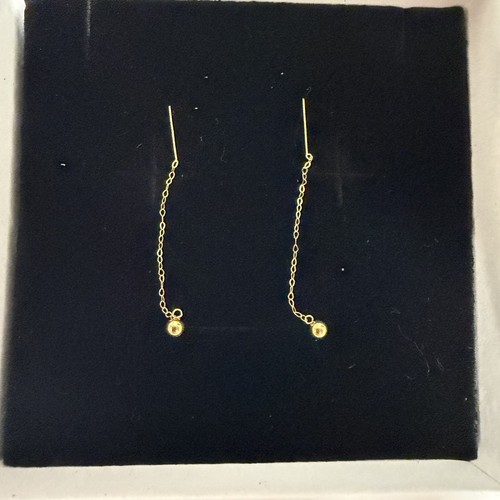 750 echtgold kugel durchzieher - 750,