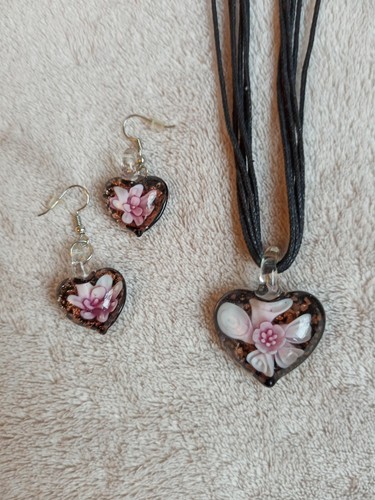 Schmuck kette und ohrringe set - schmuck,