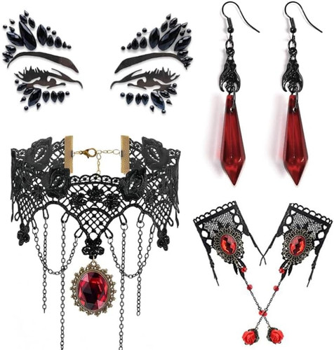 Vampir kostüm damen set - vampir,