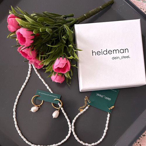 Heideman schmuckset goldfarben - schmuckset,