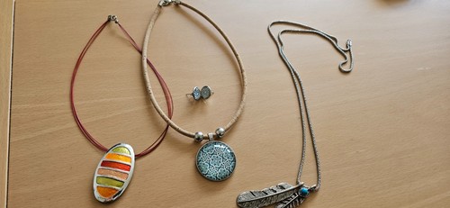 Ketten und ohrringe armband - ohrringe,