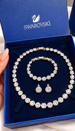 Swarovski schmuckset kristall - swarovski,
