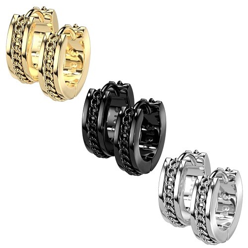 Paar schmuck ohrringe rocker - 1,