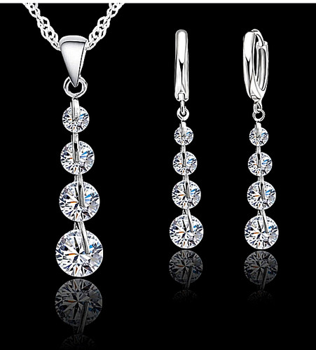 Schmuck set halskette - schmuck-set, ohrringe