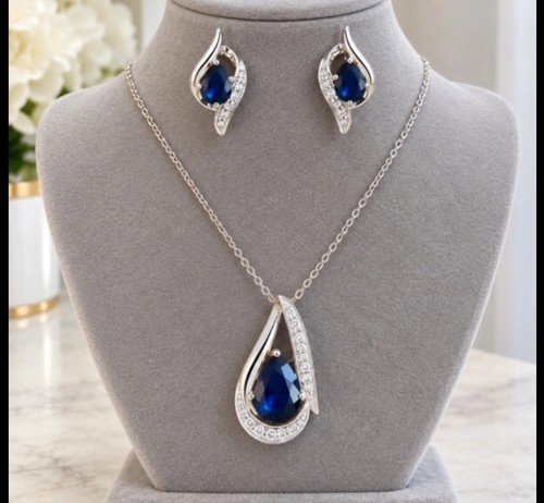 Weißgold set 750 collier - 750,