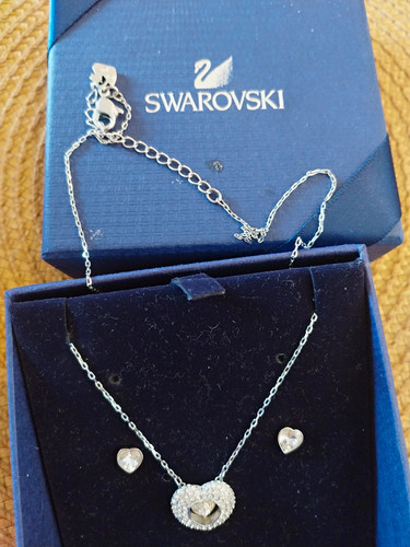 Swarovski schmuckset halskette - schmuckset,