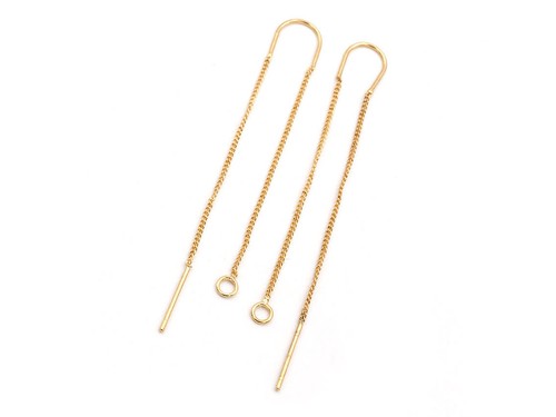 Vintageparts ohrhänger mit - ohrhänger,
