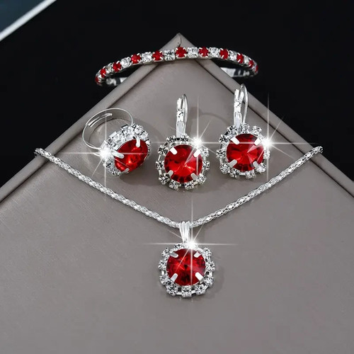 Elegantes schmuckset mit - elegantes,
