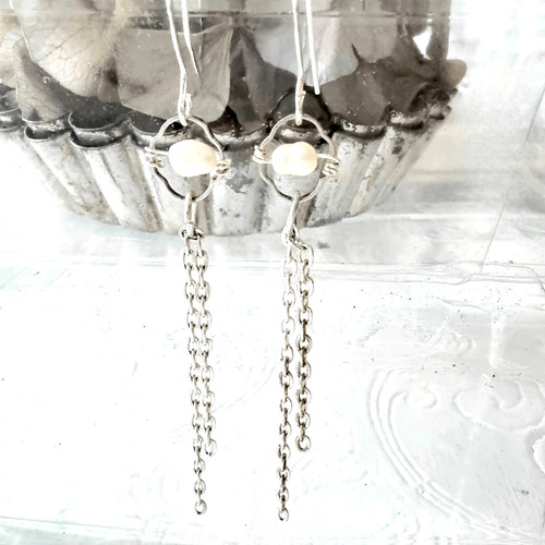 925 silber ohrhaken zierlich - 925,