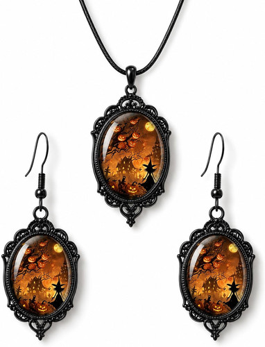 Halloween ohrringe mit - halloween,