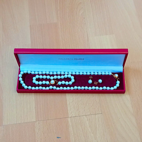 Mallorca pearls schmuckset - pearls,